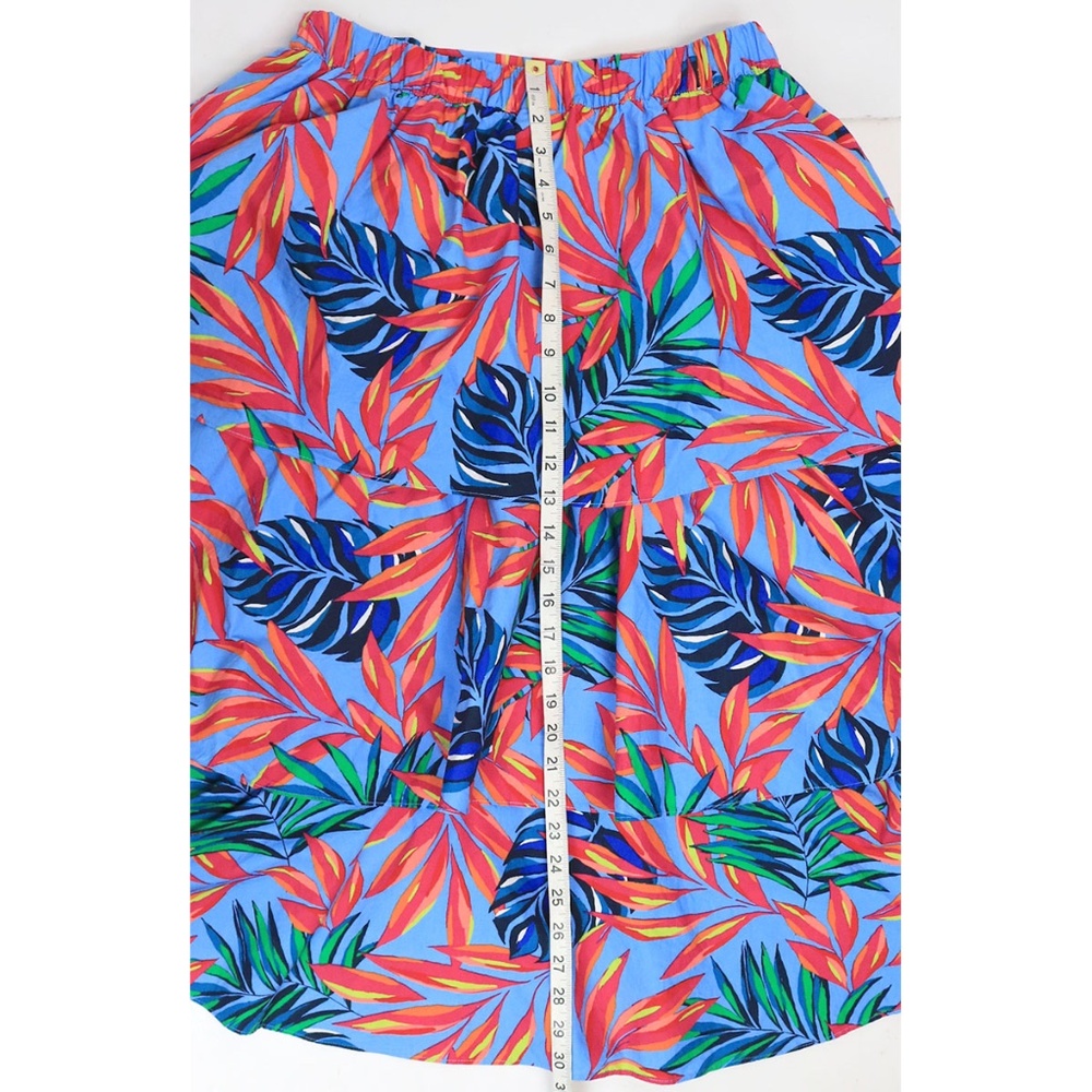 Tabitha Brown X Target Women Size Small Tropical Tiered Midi Skirt Pull On - Picture 9 of 12
